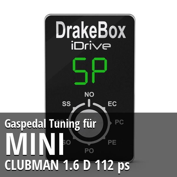 Gaspedal Tuning Mini CLUBMAN 1.6 D 112 ps