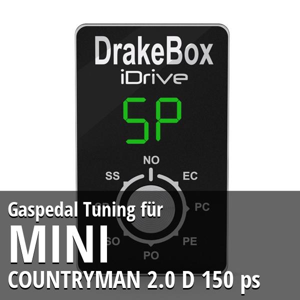 Gaspedal Tuning Mini COUNTRYMAN 2.0 D 150 ps