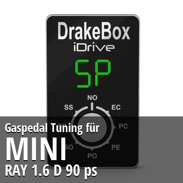 Gaspedal Tuning Mini RAY 1.6 D 90 ps