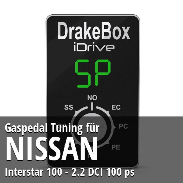 Gaspedal Tuning Nissan Interstar 100 - 2.2 DCI 100 ps