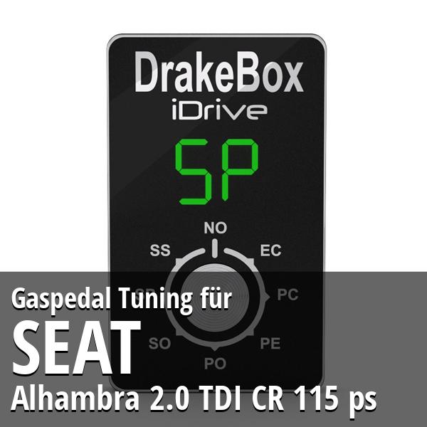 Gaspedal Tuning Seat Alhambra 2.0 TDI CR 115 ps