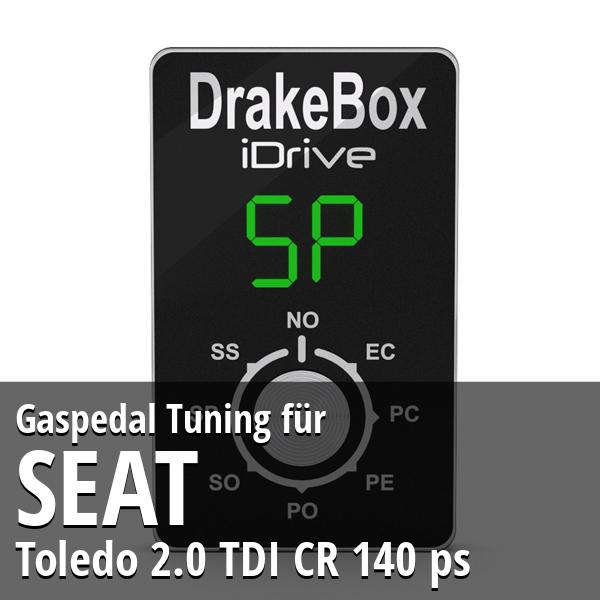 Gaspedal Tuning Seat Toledo 2.0 TDI CR 140 ps