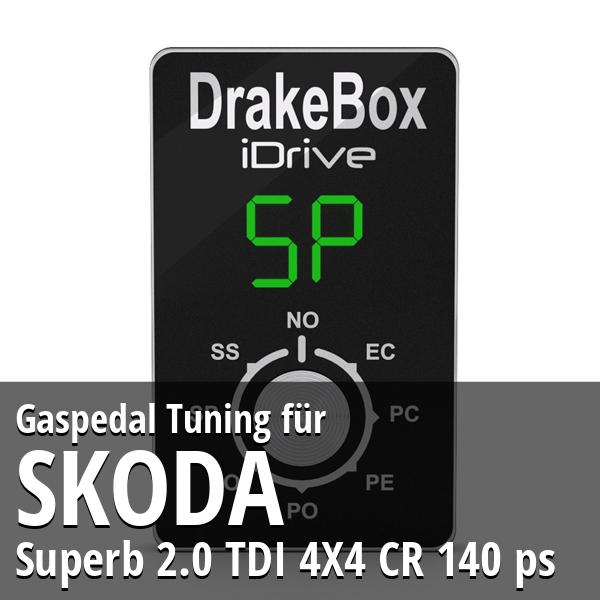 Gaspedal Tuning Skoda Superb 2.0 TDI 4X4 CR 140 ps