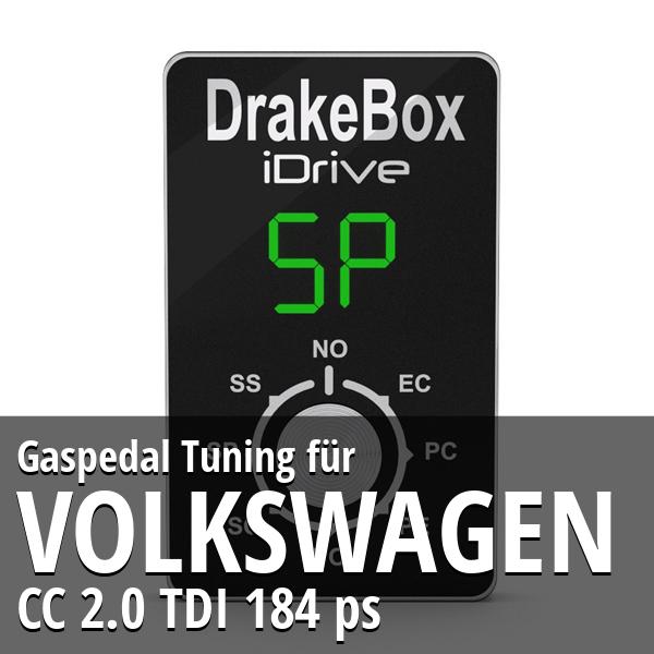 Gaspedal Tuning Volkswagen CC 2.0 TDI 184 ps