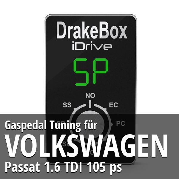 Gaspedal Tuning Volkswagen Passat 1.6 TDI 105 ps