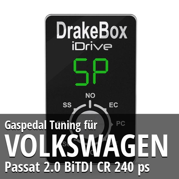 Gaspedal Tuning Volkswagen Passat 2.0 BiTDI CR 240 ps