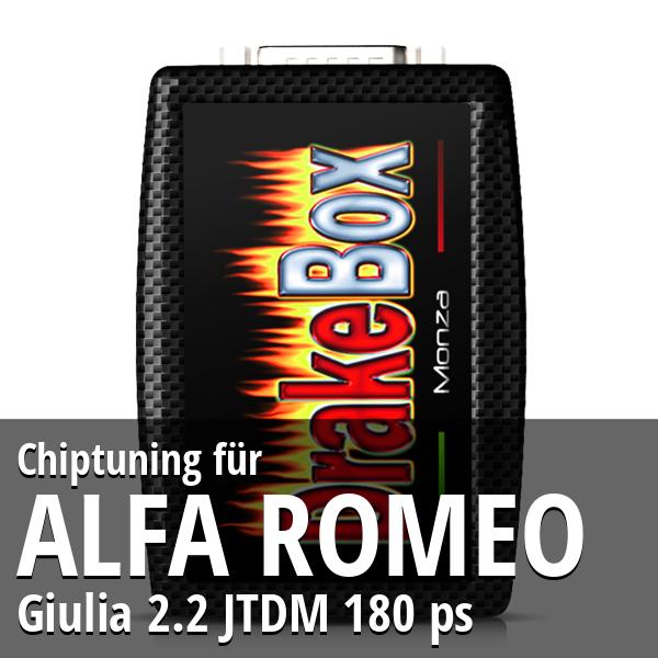 Chiptuning Alfa Romeo Giulia 2.2 JTDM 180 ps