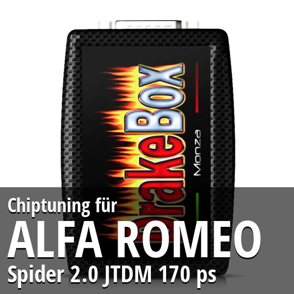 Chiptuning Alfa Romeo Spider 2.0 JTDM 170 ps