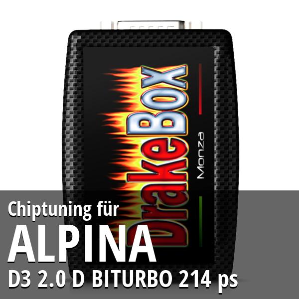 Chiptuning Alpina D3 2.0 D BITURBO 214 ps