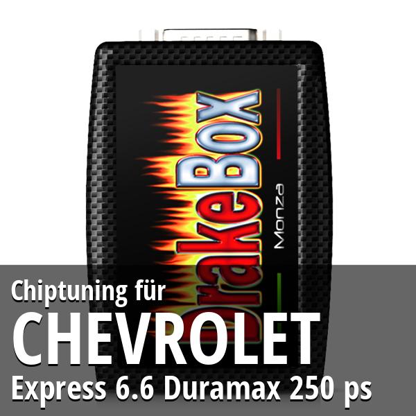 Chiptuning Chevrolet Express 6.6 Duramax 250 ps