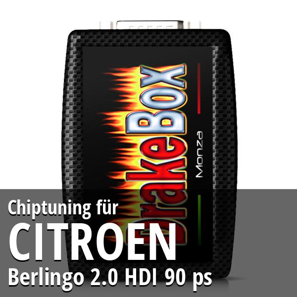 Chiptuning Citroen Berlingo 2.0 HDI 90 ps