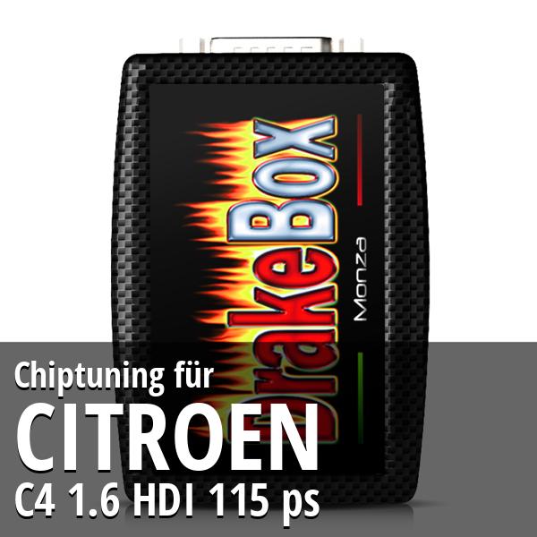 Chiptuning Citroen C4 1.6 HDI 115 ps