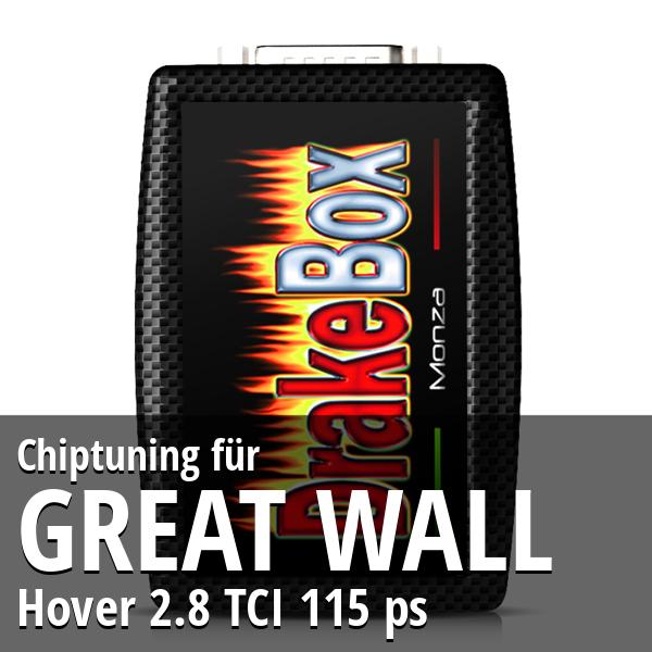 Chiptuning Great Wall Hover 2.8 TCI 115 ps