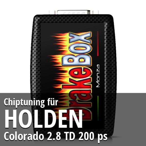 Chiptuning Holden Colorado 2.8 TD 200 ps