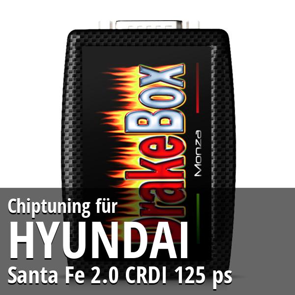 Chiptuning Hyundai Santa Fe 2.0 CRDI 125 ps