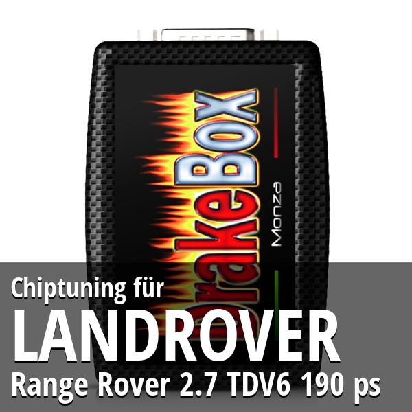 Chiptuning Landrover Range Rover 2.7 TDV6 190 ps