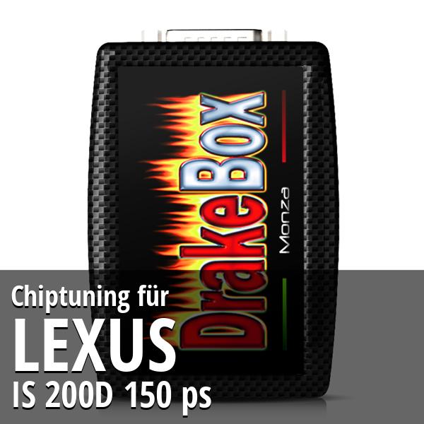 Chiptuning Lexus IS 200D 150 ps