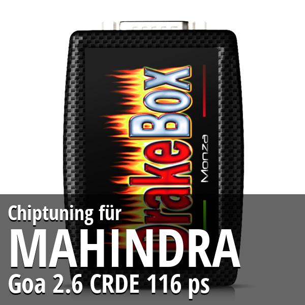 Chiptuning Mahindra Goa 2.6 CRDE 116 ps