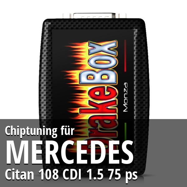 Chiptuning Mercedes Citan 108 CDI 1.5 75 ps