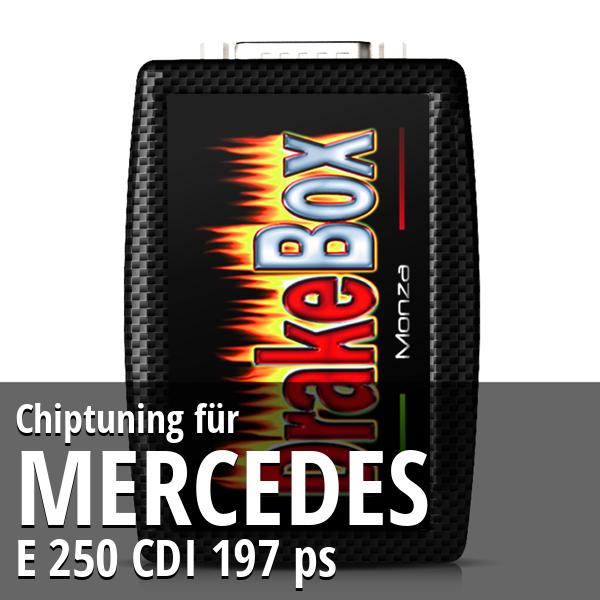 Chiptuning Mercedes E 250 CDI 197 ps