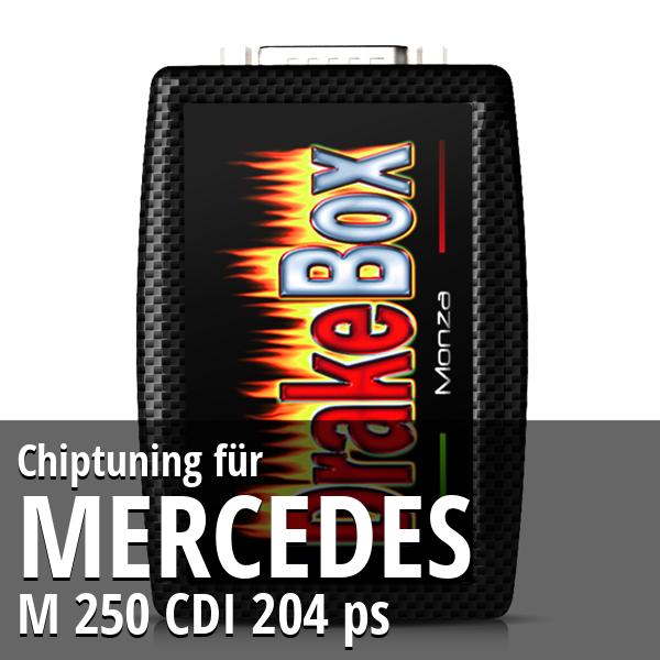 Chiptuning Mercedes M 250 CDI 204 ps