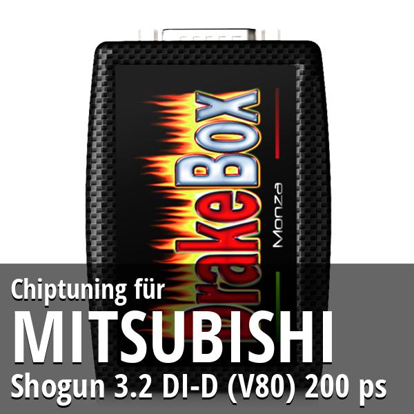 Chiptuning Mitsubishi Shogun 3.2 DI-D (V80) 200 ps