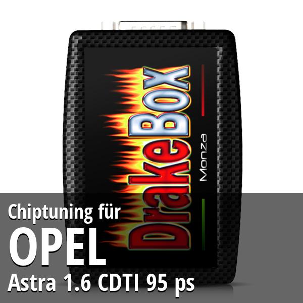 Chiptuning Opel Astra 1.6 CDTI 95 ps