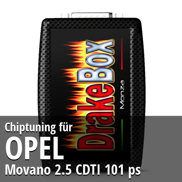 Chiptuning Opel Movano 2.5 CDTI 101 ps