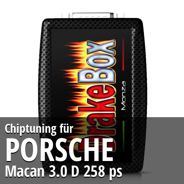 Chiptuning Porsche Macan 3.0 D 258 ps