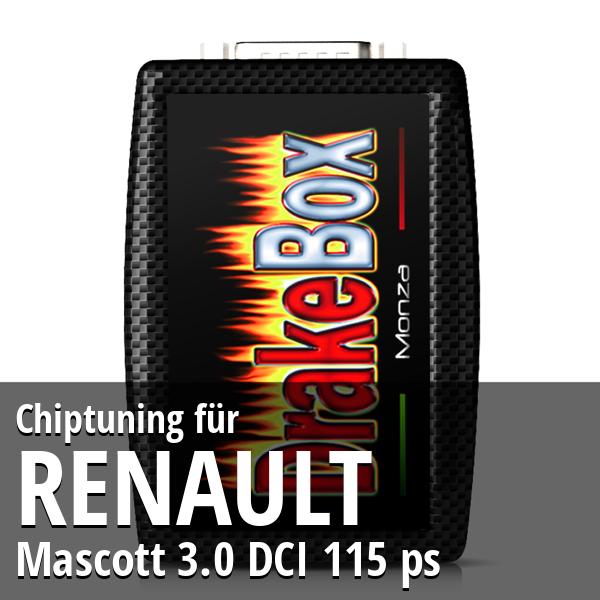 Chiptuning Renault Mascott 3.0 DCI 115 ps