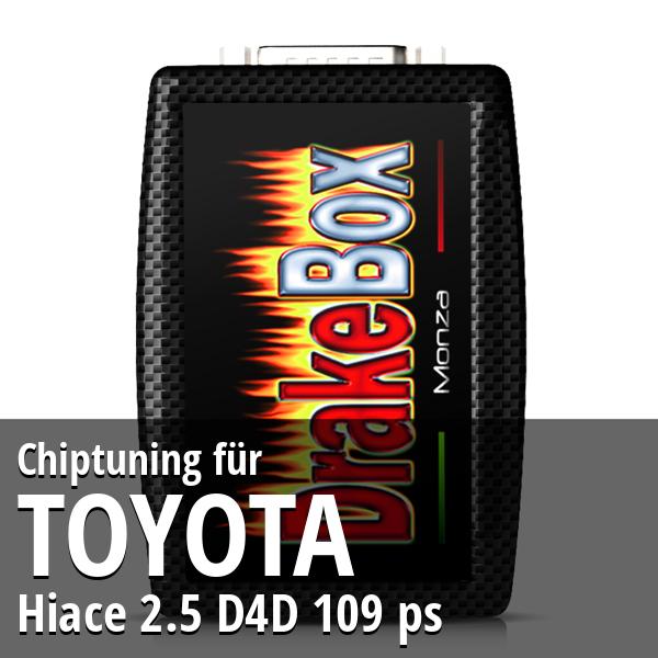 Chiptuning Toyota Hiace 2.5 D4D 109 ps