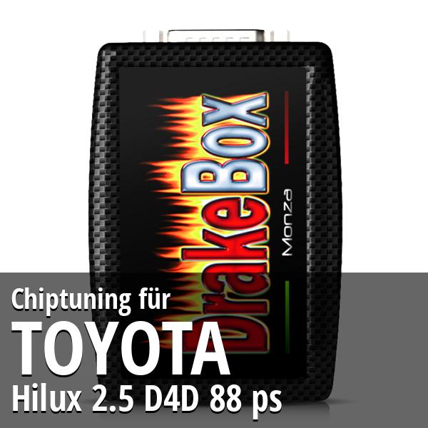 Chiptuning Toyota Hilux 2.5 D4D 88 ps