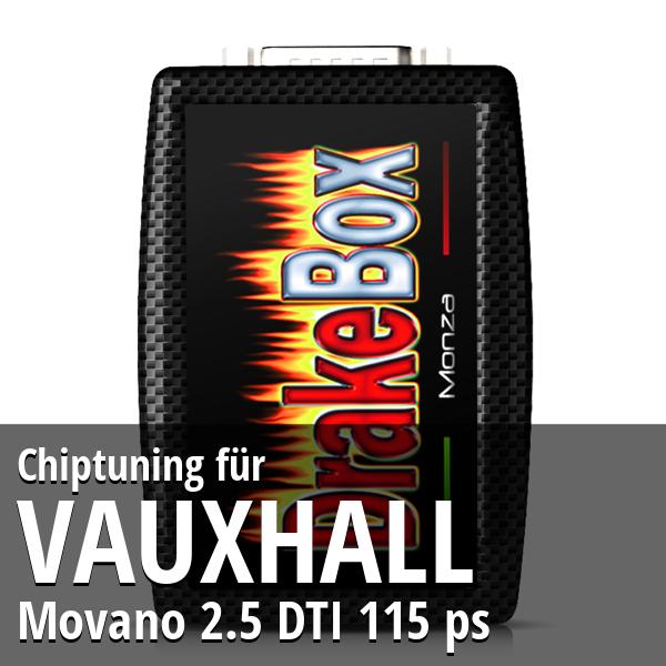 Chiptuning Vauxhall Movano 2.5 DTI 115 ps