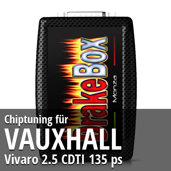 Chiptuning Vauxhall Vivaro 2.5 CDTI 135 ps