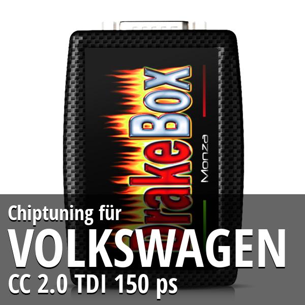 Chiptuning Volkswagen CC 2.0 TDI 150 ps