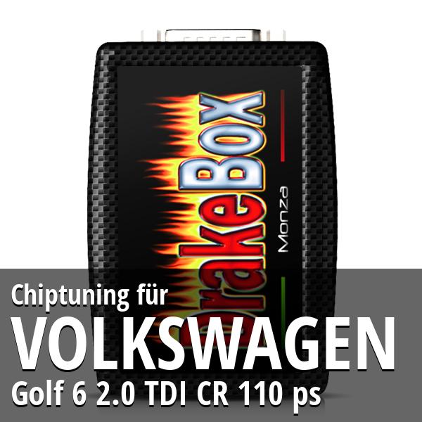 Chiptuning Volkswagen Golf 6 2.0 TDI CR 110 ps