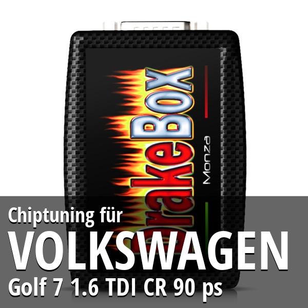 Chiptuning Volkswagen Golf 7 1.6 TDI CR 90 ps